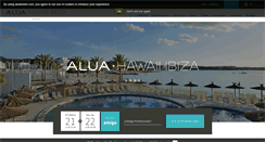 Desktop Screenshot of hotelhawaiiibiza.com